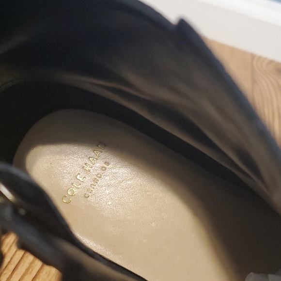 Cole Haan Grand OS Soft Leather Belted Booties - Picture 7 of 12